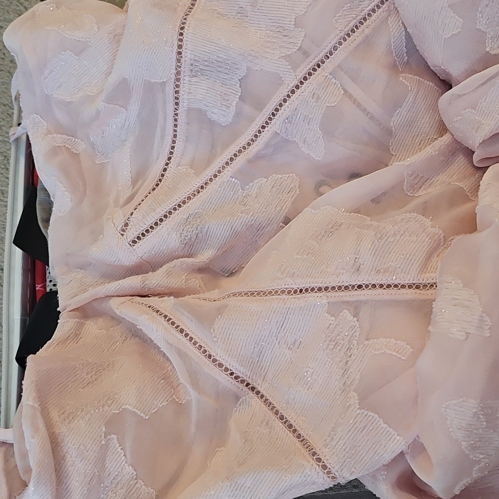 house of CB Blush pink seren maxi dress - Picture 11 of 11